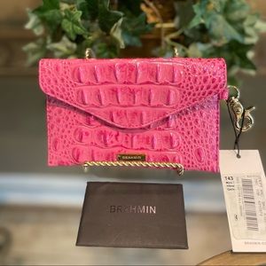 Brahmin Mini Envelope In Hibiscus